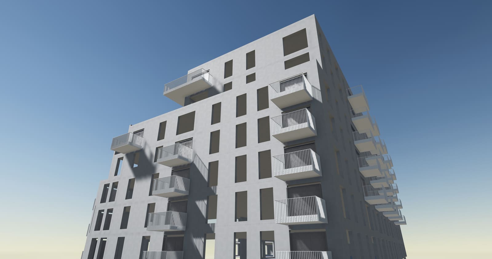 Steel balcony project reviewed at consultation stage